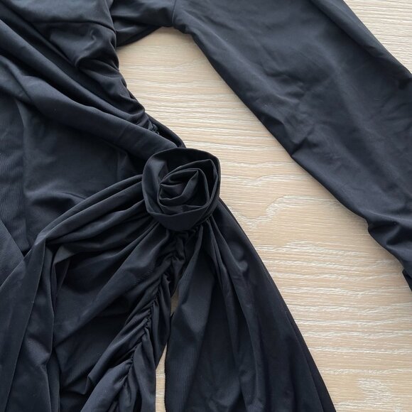 Lioness Glory Long Sleeve Mini Dress in Black NWT - Picture 6 of 6